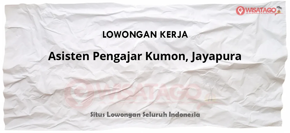 Asisten Pengajar Kumon, Jayapura, ceria.
