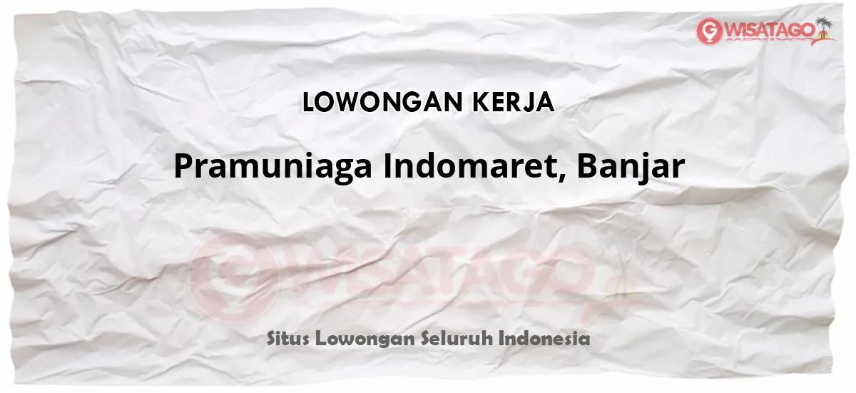 Pramuniaga Indomaret, Banjar layani pelanggan.