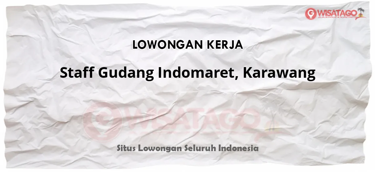 Staff Gudang Indomaret, Karawang terbaru