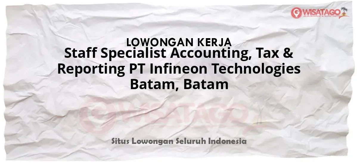 Staff Specialist Accounting, Tax & Reporting
